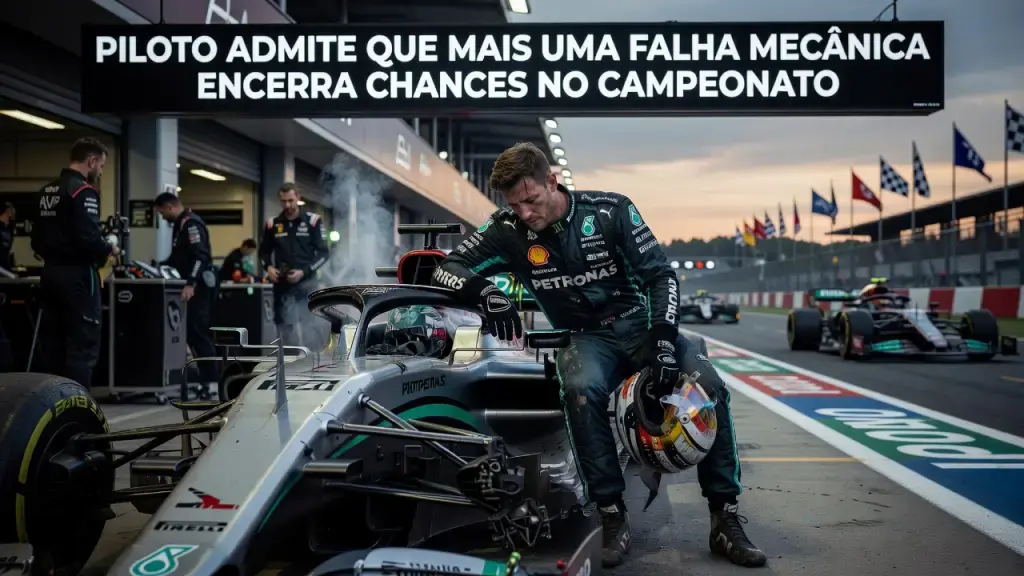Piloto Admite que Mais uma Falha Mecânica Encerra Chances no Campeonato